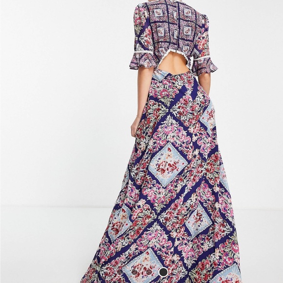 Hope and Ivy Priya open back maxi - Picture 2 of 5